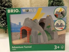 Brio World Adventure Tunnel, 33481, toy train accessory, NIB