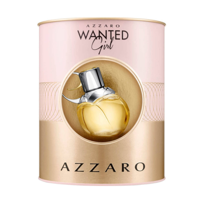 Azzaro Wanted Girl Gift Set, EDP Spray 80ml, Body Lotion 100ml
