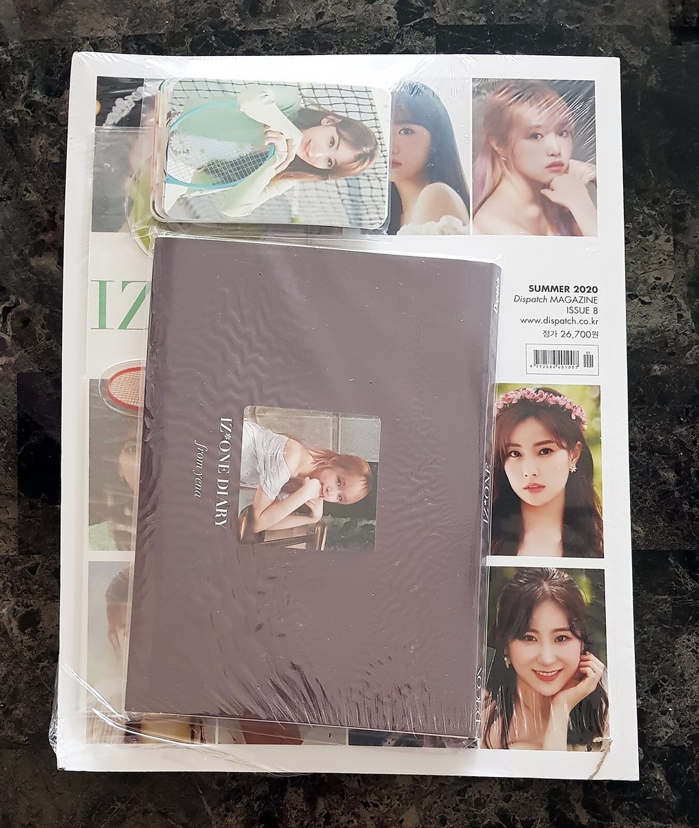 D'ICON Issue No.8 IZ*ONE [look at my iZ] Photo Book Yena New