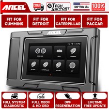 ANCEL HD3400 PRO Heavy Duty Truck Car Scanner All Systems OBD2 Scanner DPF Regen