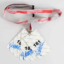 James Kottak Signed Backstage Passes (3) Scorpions - COA