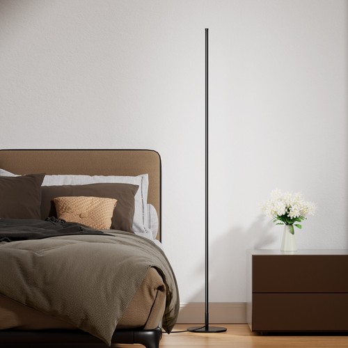 EDISHINE 2Packs Minimalist Dimmable Lighting Tall Floor Lamp for Living Room, - Picture 3 of 16