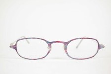 Vintage Chai AP 1 43 20 140 Color-Silver Oval Glasses Frame NOS