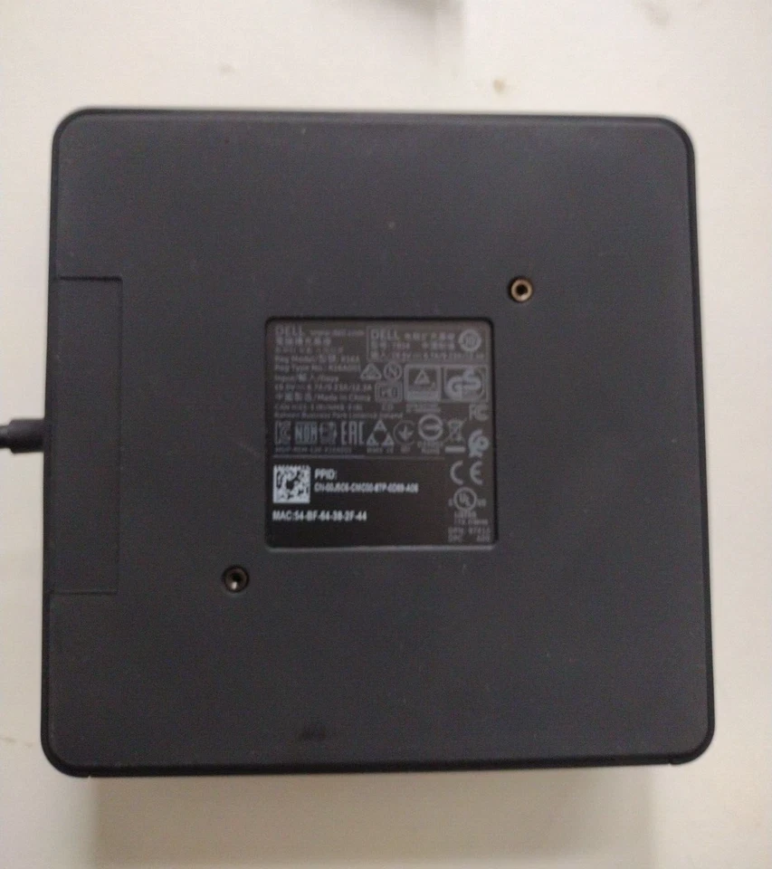 Dell TB16 Thunderbolt Docking Station with 130W AC Adapter - Good Condition - Image 4 of 4