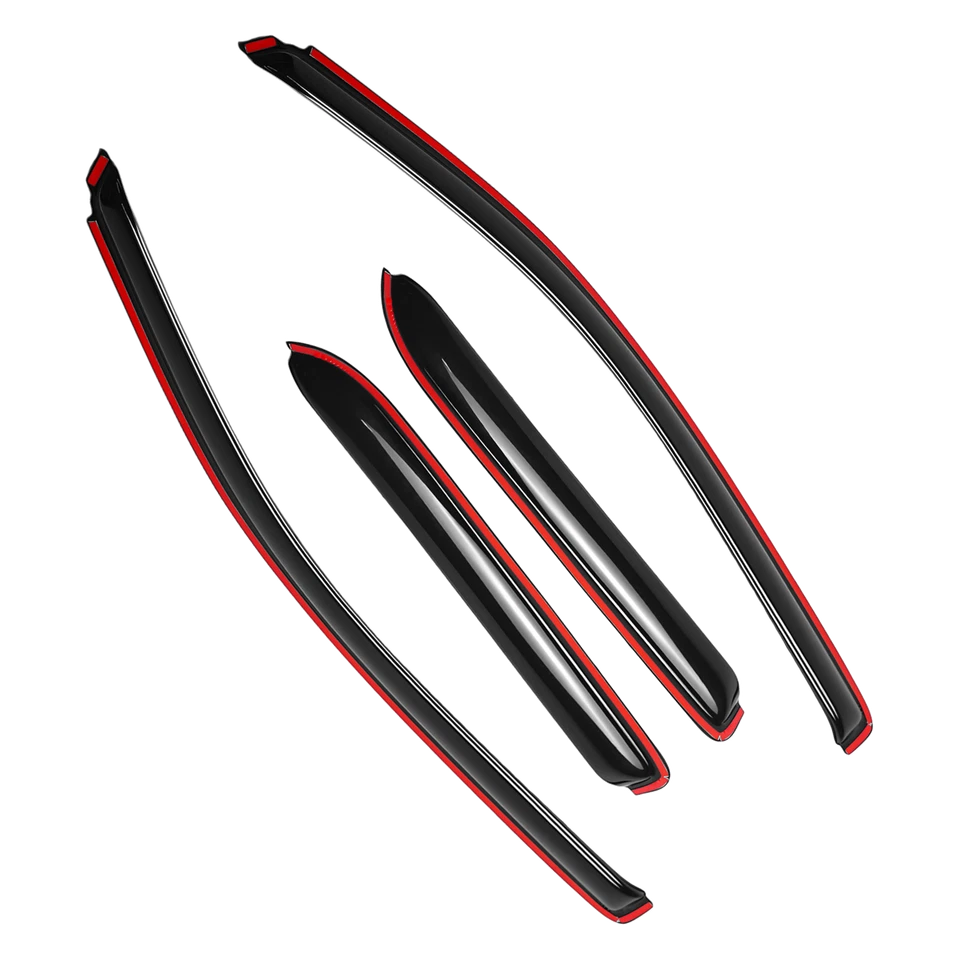 Viseira de janela genuína Chevrolet Silverado 2014-2018 protetor contra chuva defletor de ventilação - Imagem 2 de 4