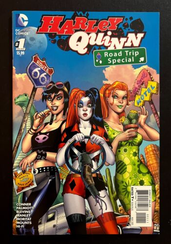 HARLEY QUINN ROAD TRIP SPECIAL #1 Catwoman Poison Ivy Gotham City Sirens DC 2016 - Picture 1 of 2