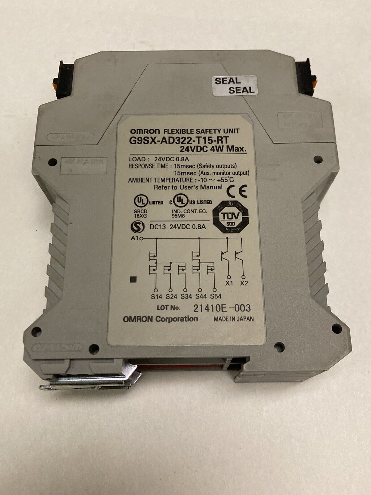 Omron,G9SX-AD322-T15-RT,Flexible Safety Unit 4547648837019 eBay