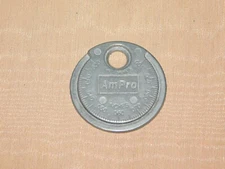 VINTAGE  CAR AMPRO METAL GAP OPENER SPARK PLUG GAP TOOL