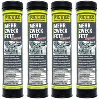 4 X Petec Mehrzweckfett Kartusche 400 G 94444 Universalfett Gleitfett Trennfett
