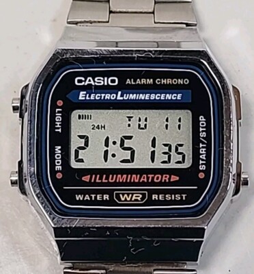 Casio Electro Luminescence Mens Watch 3298 A-168