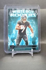 2023 Donruss White Hot Rookies Falcons Bijan Robinson #WHR-2