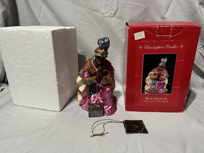 Christopher Radko King Balthazar 2004 Holy Family Collection Nativity Porcelain