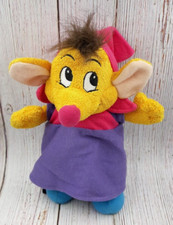 9.5" Vintage SUZY MOUSE Plush Beanie CINDERELLA Disney