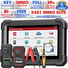 2025 LAUNCH X431 IMMO Elite Key Programming Tool Full System Diagnostic Scanner
