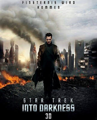 STAR TREK --- INTO DARKNESS --- 3 DISC LENTICULAR STEELBOOK / 3D + 2D --- NEU