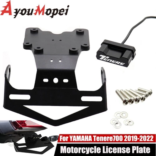 For YAMAHA TENERE 700 XTZ700 Tail Tidy Fender Eliminator License Plate Holder - Picture 3 of 10