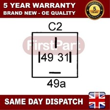 Fits VW Ford Land Rover + Other Models Firstpart Indicator Flasher Unit