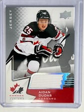 2020-21 UD Team Canada Juniors - Jersey #41 - U-20 - Aidan Dudas