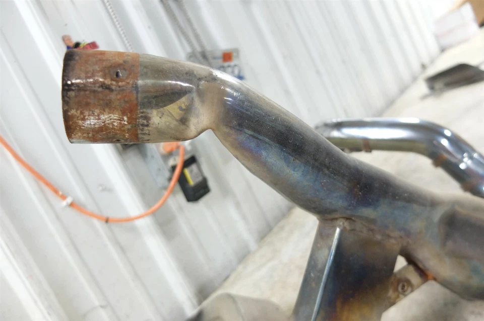 08 Polaris Victory Vision 106 silenciador trasero tubo conector cabezal tubo Foto 4 de 4