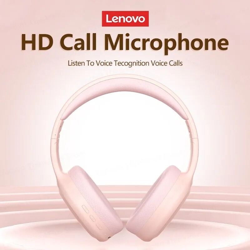 Casque sport rose avec micro intégré pour musique et appels clairs