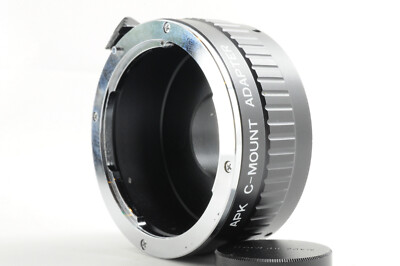 [Excellent+] Kenko C-Mount Adapter APK For Camcorder w/ Rear Cap