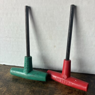 【GREEN TOOLS】 RattanMix ヴィンテージレッド Vintage Allen Wrench Allen Manufacturing Co T Handle Hex Key USA