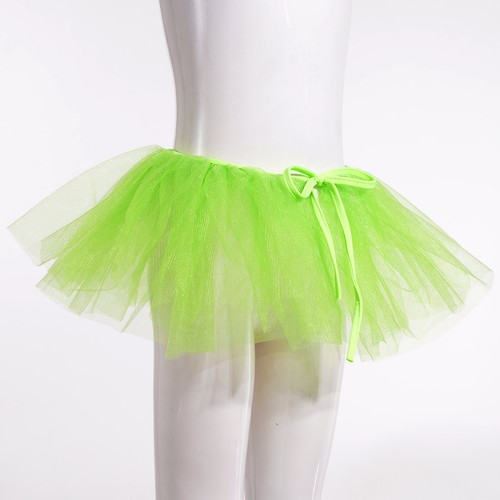 Kids Girls Costume Modern Dancewear Lace-up Skirt Training Dance Tulle Skirts - Picture 63 of 91