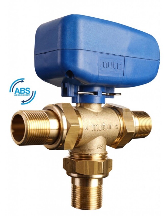 VALVOLA MOTORIZZATA DI ZONA MUT V220 3/4 3 VIE TMO ART.  7.030.01866 180° 6sec