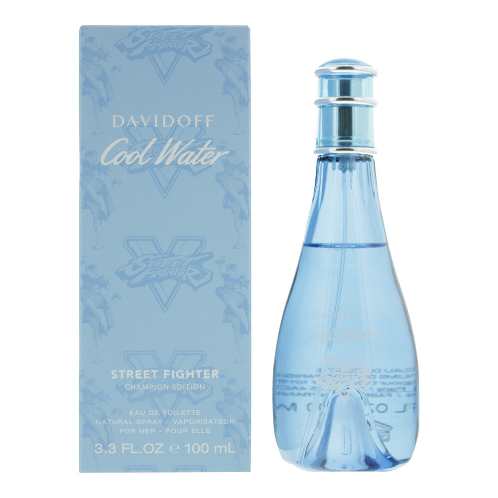 Davidoff Cool Water Street Fighter Champion Edition 100ml EDT Spray for Women