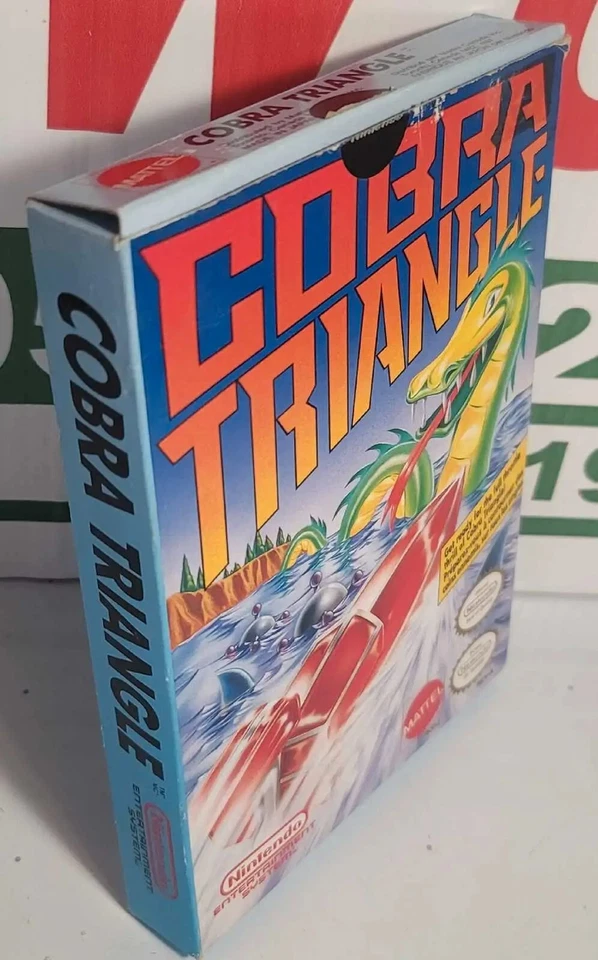 Cobra Triangle (Nintendo Entertainment System, 1989)CIB, Untested - Image 3 of 4