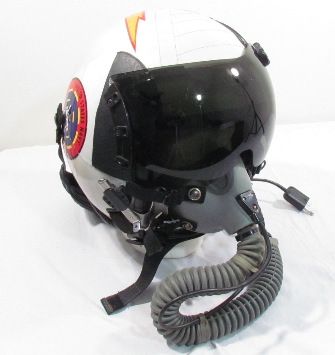 U.S AIR FORCEヘルメット　ヒューストン　ネイビー シールド付ハーフ型ヘルメットSTR-X JT YAA-RUU TNK工業