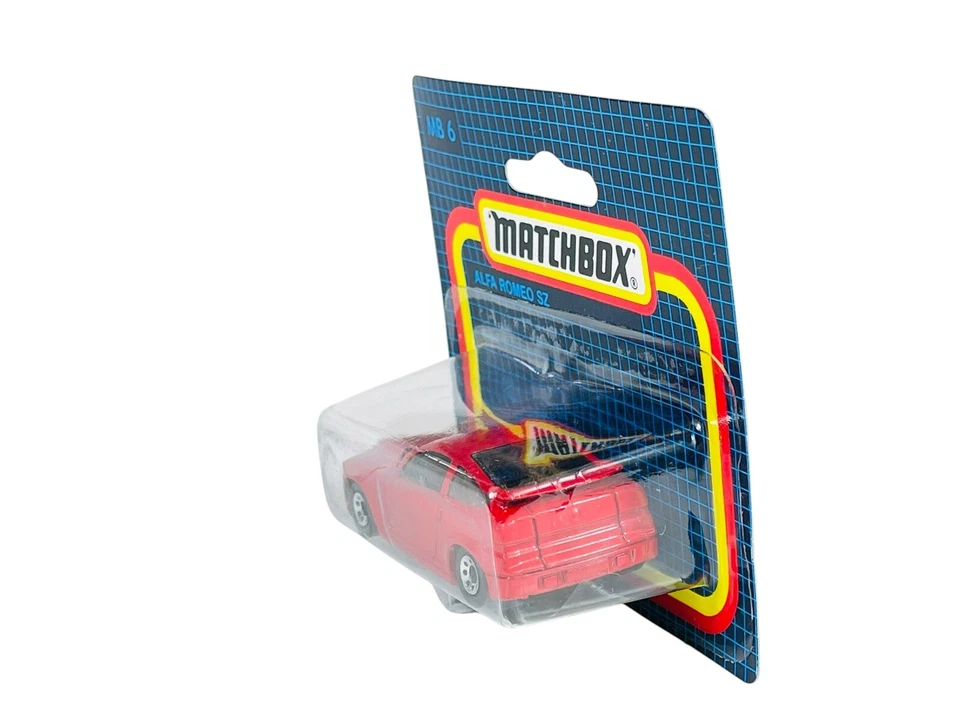Matchbox Superfast German Christmas Rallye MB6 Red Alfa Romeo SZ - Image 3 of 4