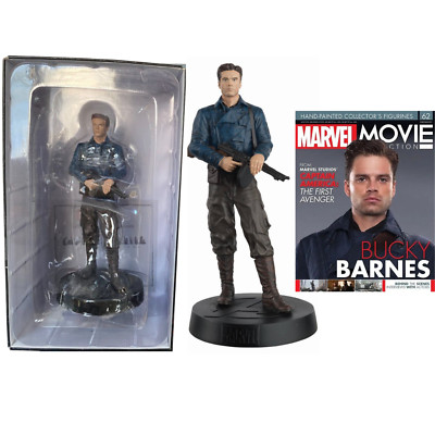 Super Heroes Of Filme Marvel Bucky Barnes 62 Figürchen Sammlung Eaglemoss Video