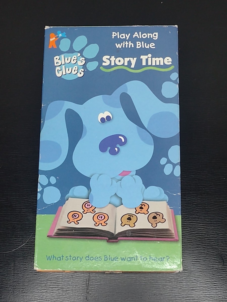 Blue［Times］ VHS Blues Clues Telling Time With Blue VHS 97368789432| eBay
