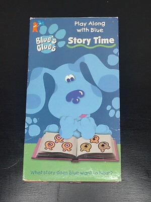 Nick Jr's Blues Clue's: Story Time (VHS, 1998) 97368388833| eBay