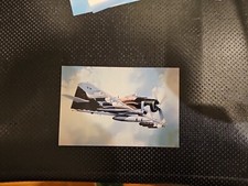 Douglas A1H Sky Raider 1970 Collector Series A Postcard Excellent Condition