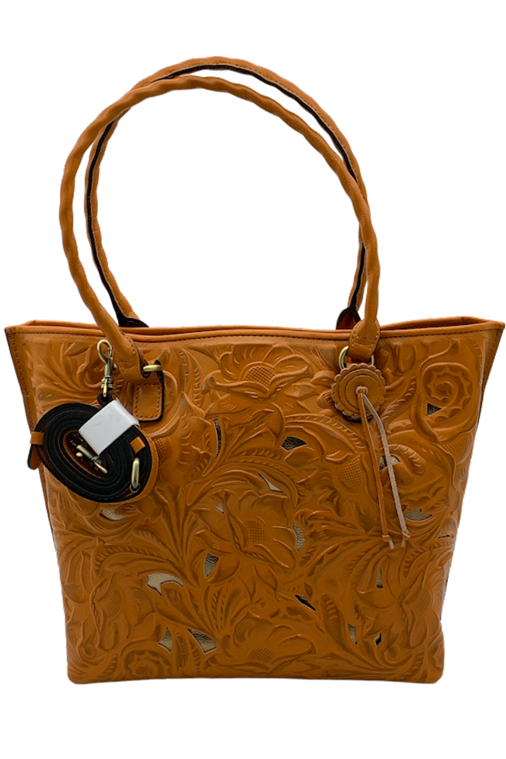 Patricia Nash Leather Cutout Adeline Tote Sun eBay