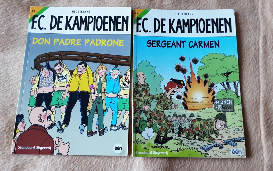 2 Comics F.C. De Kampioenen Band 25 + 53 niederländische Sprache - Bild 1 von 1