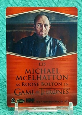 2021 Game of Thrones Roose Bolton (Michael McElhatton) Metal Iron