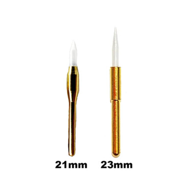 Lot De 6 Fraises Chirurgicales En Céramique 21mm - Pour Rétraction Gingivale En Dentisterie, Neuves