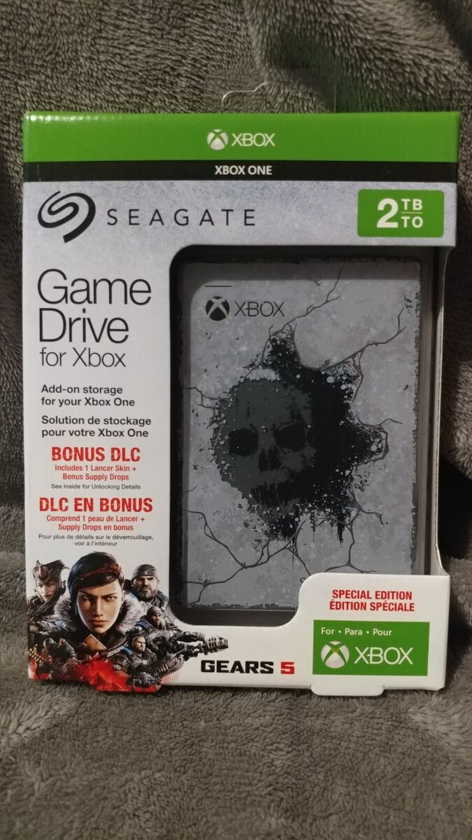 Seagate Game Drive for Xbox 2TB Gears 5 Special Edition External