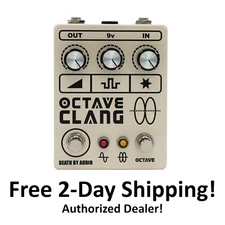 New Death by Audio Octave Clang v2 Octave Fuzz Guitar Effects Pedal