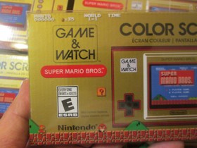 Nintendo Game & Watch Super Mario Bros Console Handheld Color Screen AUTHENTIC