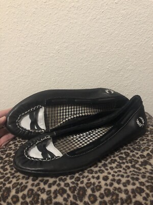 Amy Winehouse for Fred Perry Leather Flats US Women Size 9