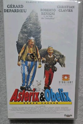 Video VHS Asterix und Obelix gegen Caesar - mit G.Depardieu - 1999 - OVP -Neu 
