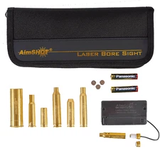 AimShot Rifle Bore Sight Kit, 223, 308, 300WM, 7.62, 3030, 3006, 12GA- KTRifle-R