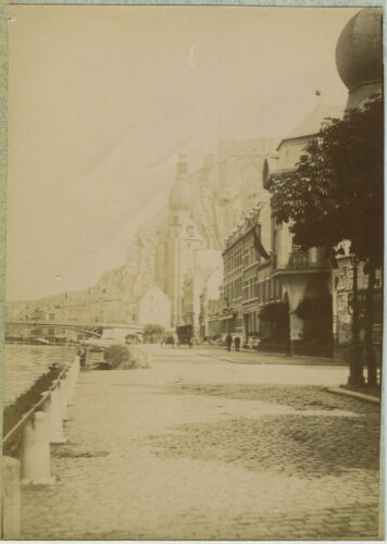 Vue de Dinant. Belgique. Tirage citrate circa 1905. - Photo 1/1
