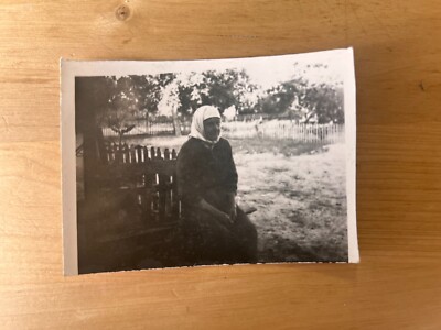 1960s Old woman Poverty Soviet people Fashion Style Vintage photo