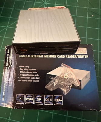NOS Sabrent USB 2.0 Internal Memory Card Reader/Writer