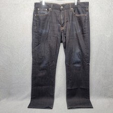 Vintage Lucky Brand Jeans Mens 36×31 By Gene Montesano Raw Wash USA Made